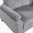 Loowit Katara 40.0"W Modern Corduroy Modular Corner Chair – Upholstered Lounge Chair with Reversible Cushions & Matching Pillows