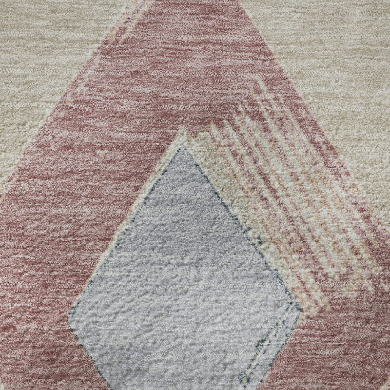 Premium Machine Washable Ariel Geometric Rug, Rectangle 5' x 7'6"