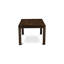 L'ensemble de table de cuisine 5 pièces comprend une table de salle à manger rectangulaire en bois rustique et 4 chaises rembourrées en tissu de couleur bleue, jacobine vieilli-666754223-666724491-666724495