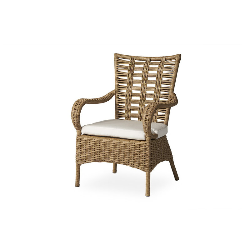 Magnolia Outdoor Dining Armchair, Plume Spring