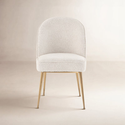 Ermine 19.75'' H Boucle Upholstered Side Chair