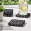  Sous-verres en laine MODWOOL (ensemble de 4, gris foncé)-2041837607