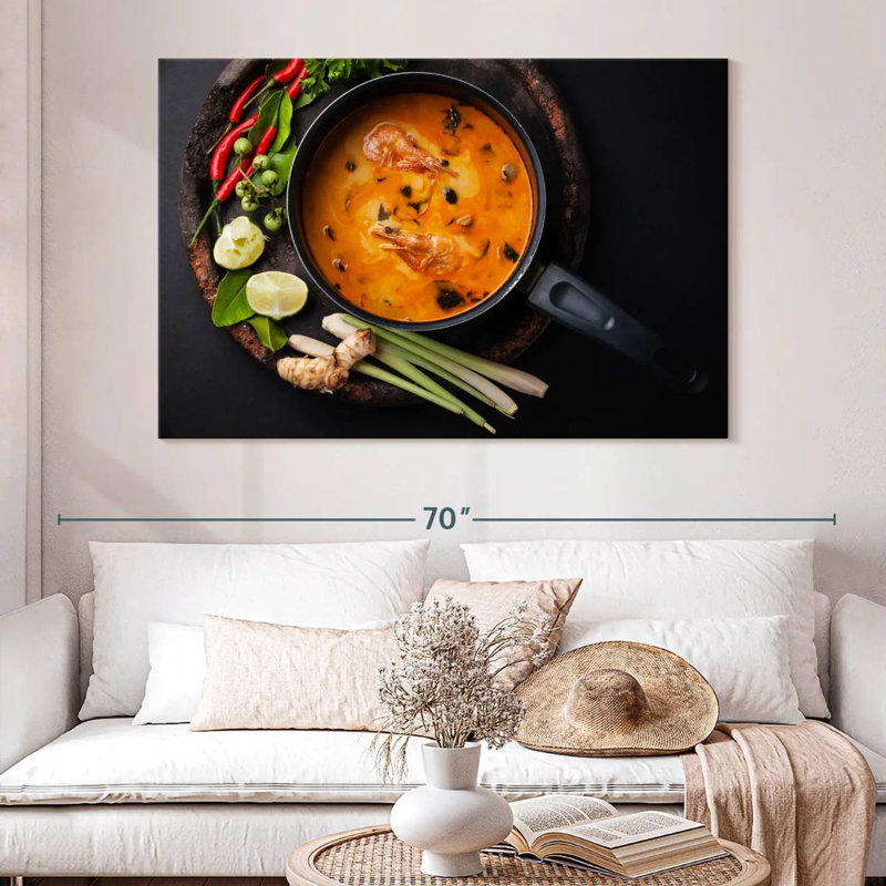 Soupe Yamlin Tom Yam, H 34 po x l 51 po