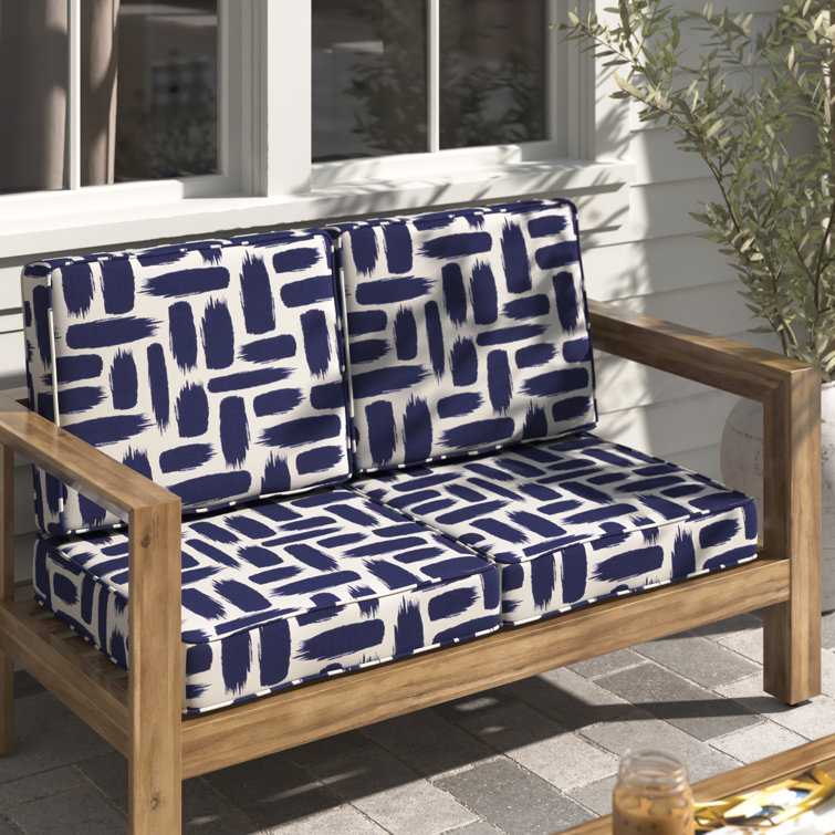 Sand Stable Outdoor 5'' Loveseat Seat Back Cushion Wayfair