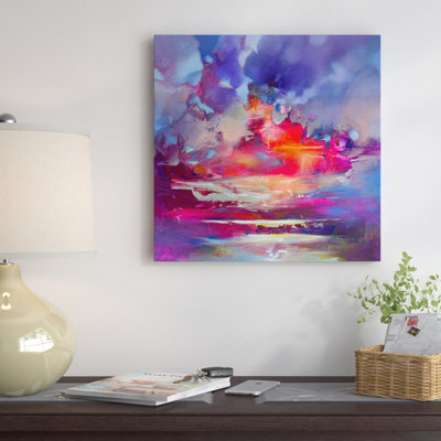 « energy transfer », reproduction d’art sur toile tendue
