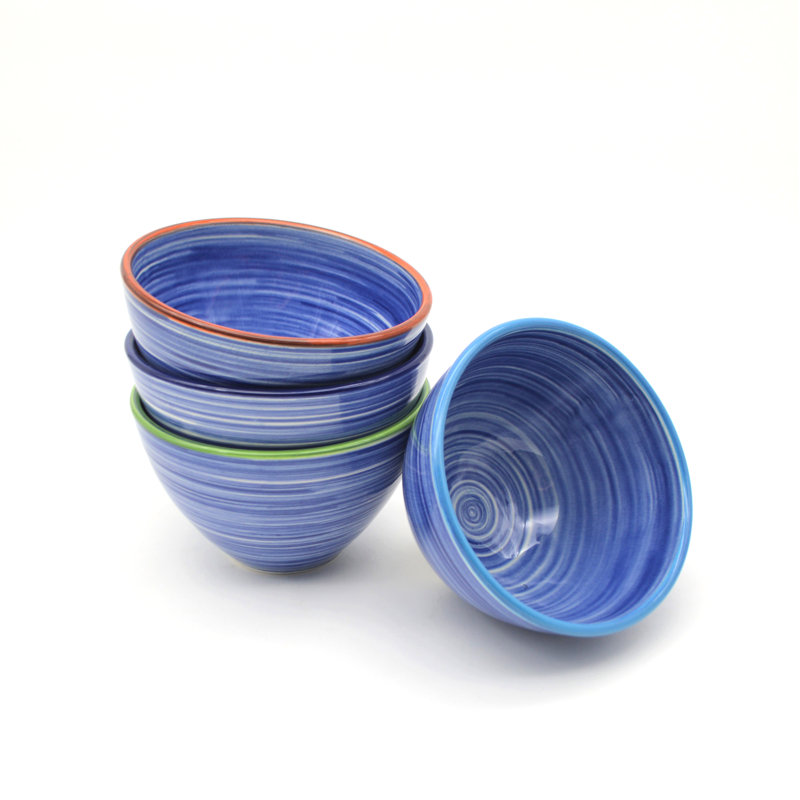 Ensemble de bols à céréales Raia, Bleu multicolore