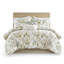 Ensemble d'édredon surdimensionné en satin de coton 6 pièces Cal King