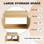 Meuble-lavabo mural 28 po avec lavabo en acier inoxydable