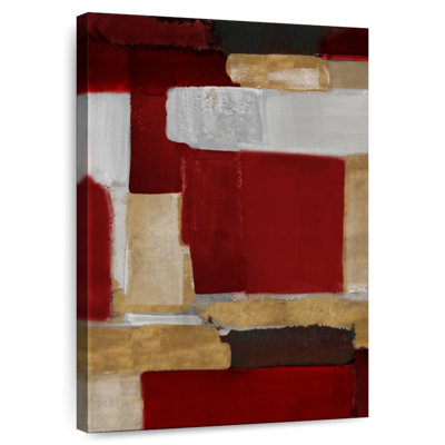 Rouge et or clair I