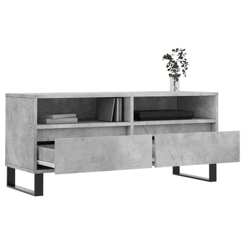 Siilata TV Stand, Concrete Grey