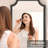 Wood Frame Accent Wall Mirror for Bathroom Bedroom-1308847604-1318155063