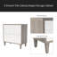 Armoire de rangement en bois, classeur avec tiroir-2084442282
