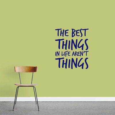 Text & Numbers Non-Wall Damaging Wall Decal