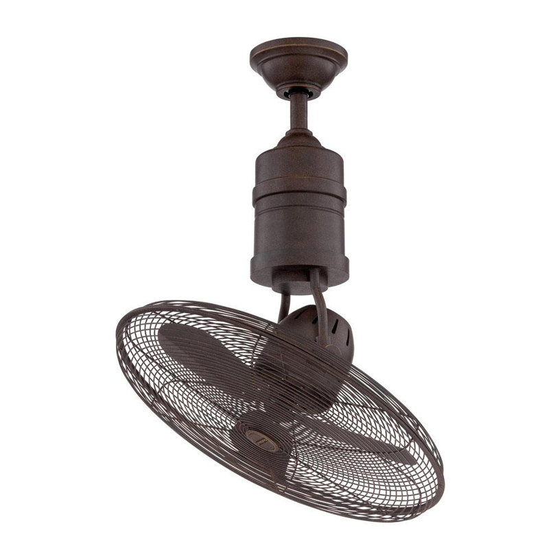 18'' Ceiling Fan, Aged Bronze