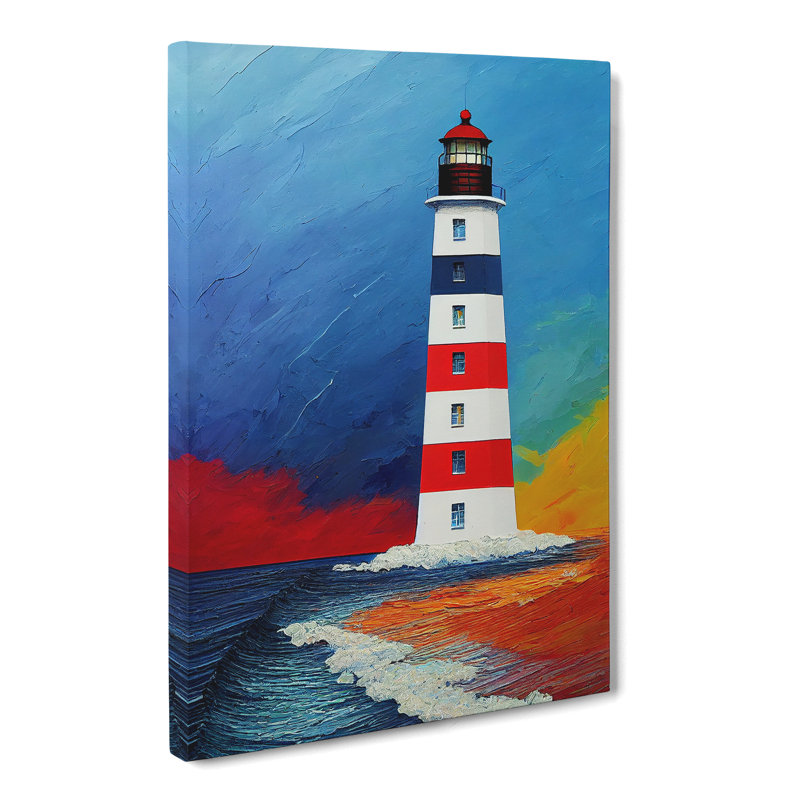 Lighthouse Vol.1 - Wrapped Canvas, 50cm H x 35cm W x 3cm D