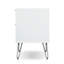Table de chevet avec 2 tiroirs Crawfordsville