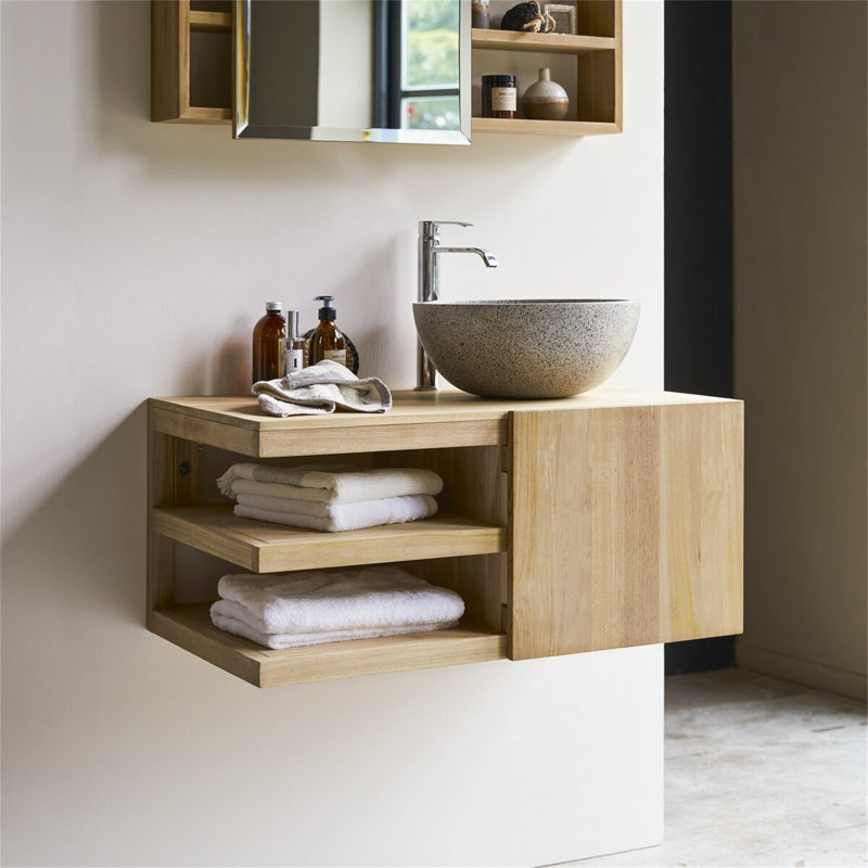 Makiver 90 mm Single Double Bathroom Vanity Base