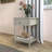Benbrook 18'' W 1-Drawer Spindle Nightstand-1601129801