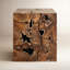 Scarlett Solid Wood Block End Table-1812249412