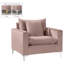 Fauteuil large en velours Naomi-1753535278