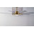 Avgoustinos DC Ceiling Fan with LED Light and Remote-483043451-483043448