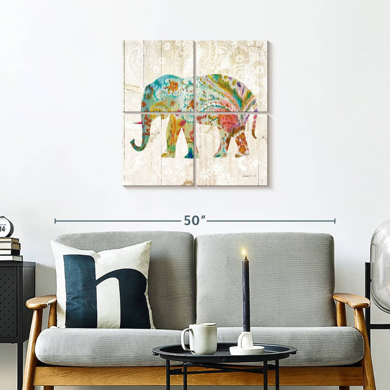Éléphant Bramho Boho Paisley II