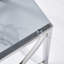 Darrie Stainless Steel Nesting Tables With Tempered Glass Top Set of 3 For Living Room (Curve)-911346944