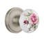 Classic Rosette with White Rose Porcelain Door Knob-1557040452-1551992726