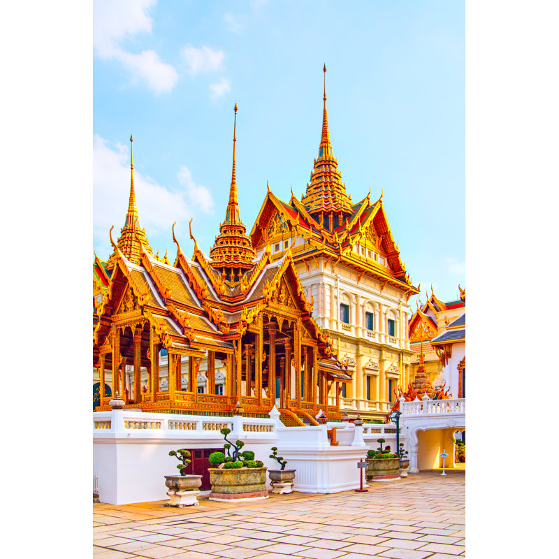 The Royal Grand Palace - Wrapped Canvas Print, 46cm H x 30cm W