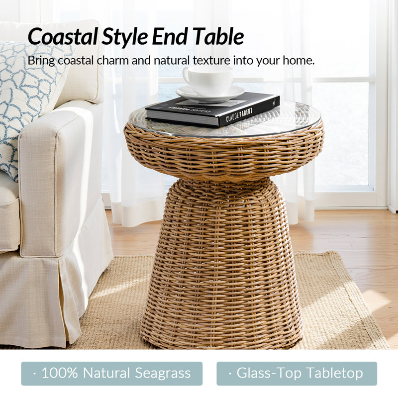Table de bout Anesty Isabel Coastal sans assemblage requis