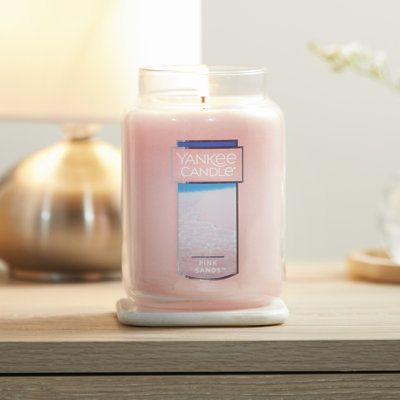 Pink Sands Scented Jar Candle