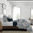 Provence Navy/Ivory Standard Cotton Comforter Set-60308533