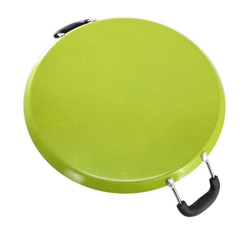 Intérieur en acier au carbone durable antiadhésif 14 po Oster en vert lime