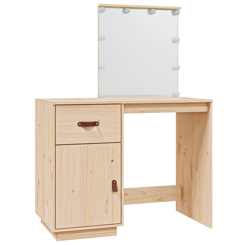 Magon Dressing Table, Natural