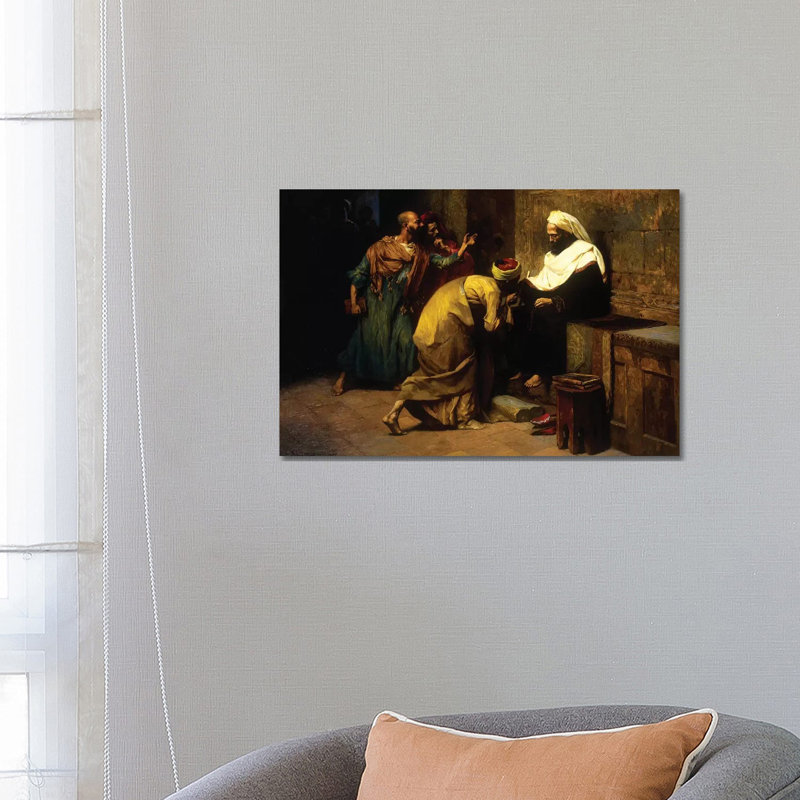 Le Maître, 1907 by Ludwig Deutsch - Wrapped Canvas Painting, 66.04 cm H x 45.72 cm W x 3.175 cm D