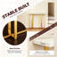 100 cm W Faux Marble Top Console Table