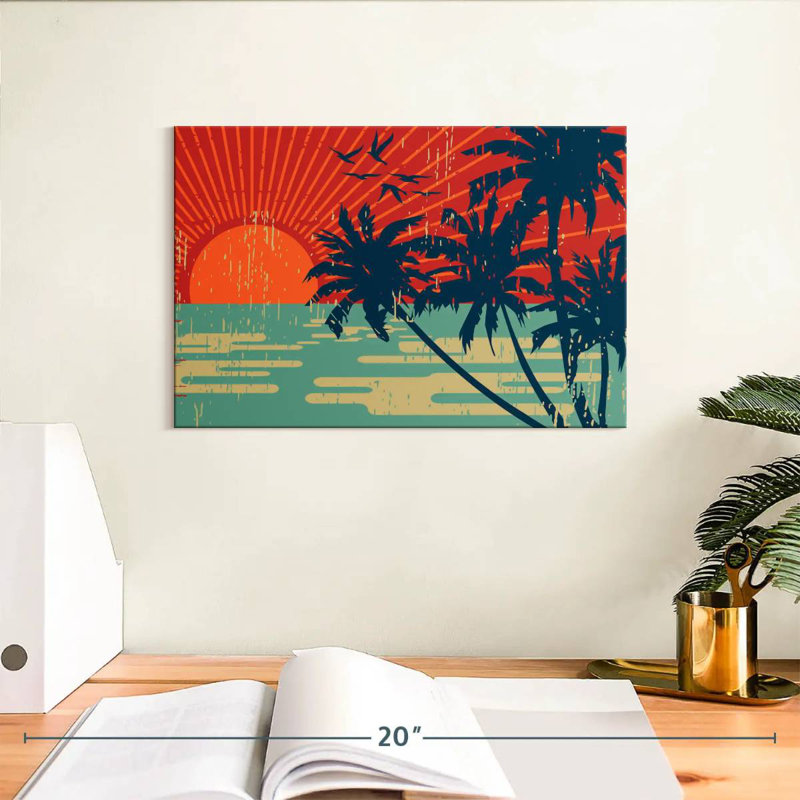 Carte postale Gillard Hawaiian, H 8 po x l 12 po