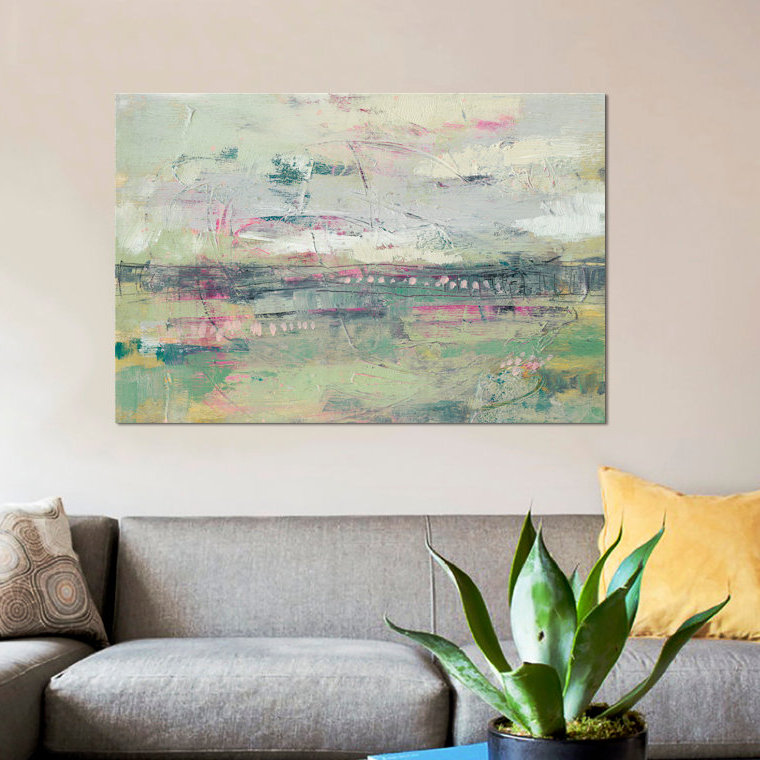 «Sweet Distance II» par Jennifer Goldberger, reproduction sur toile tendue sur châssis, H 12 po x l 18 po x P 1,5 po
