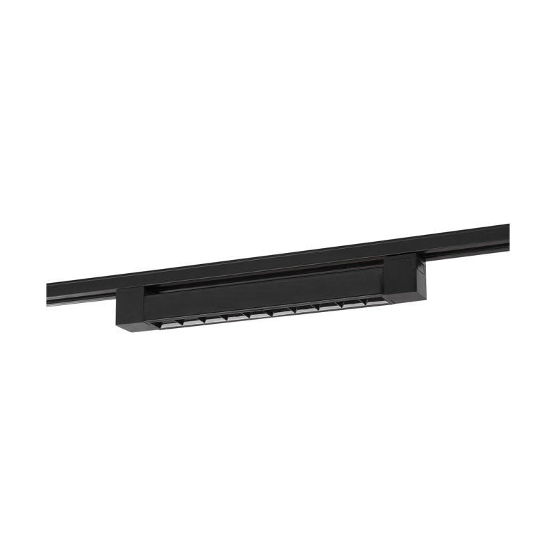 LED Adjustable Linear Head, 1.5" H x 1.5" W x 13.5" D, Black 