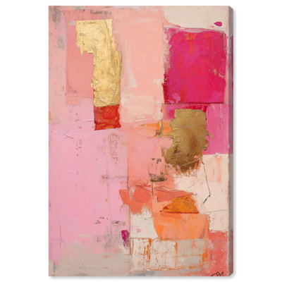 Art Remedy Blush, toile abstraite