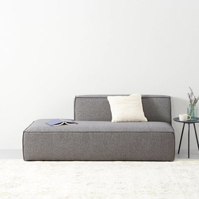 Chaise longue rembourrée Modern