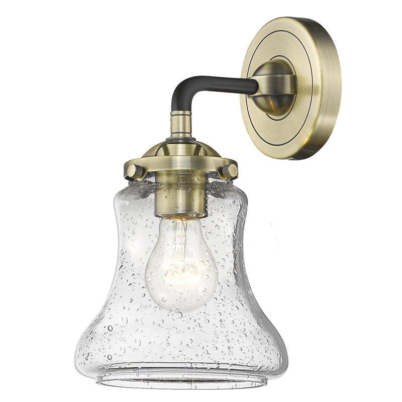 Applique murale articulée 1 lumière Edda, Ampoule DEL 6 watts Vinage, Grainé, Bronze huilé
