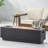 50,000 Dark Grey Fireplace, Rectangular Iron, Fashionable Outdoor Element, No Assembly 40" Fire Pit, , Grey, Gorgeous Accessory,