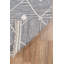 Thompson Wool Geometric Area Rug in Gray-402732343