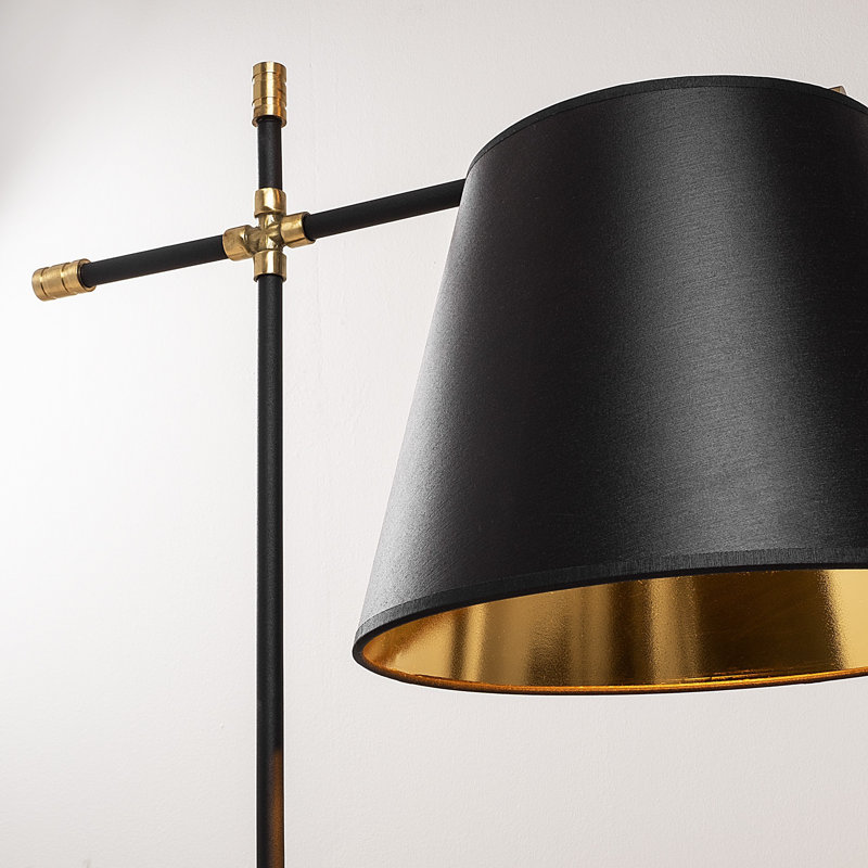 Faine 120cm Traditional Floor Lamp with Outlet