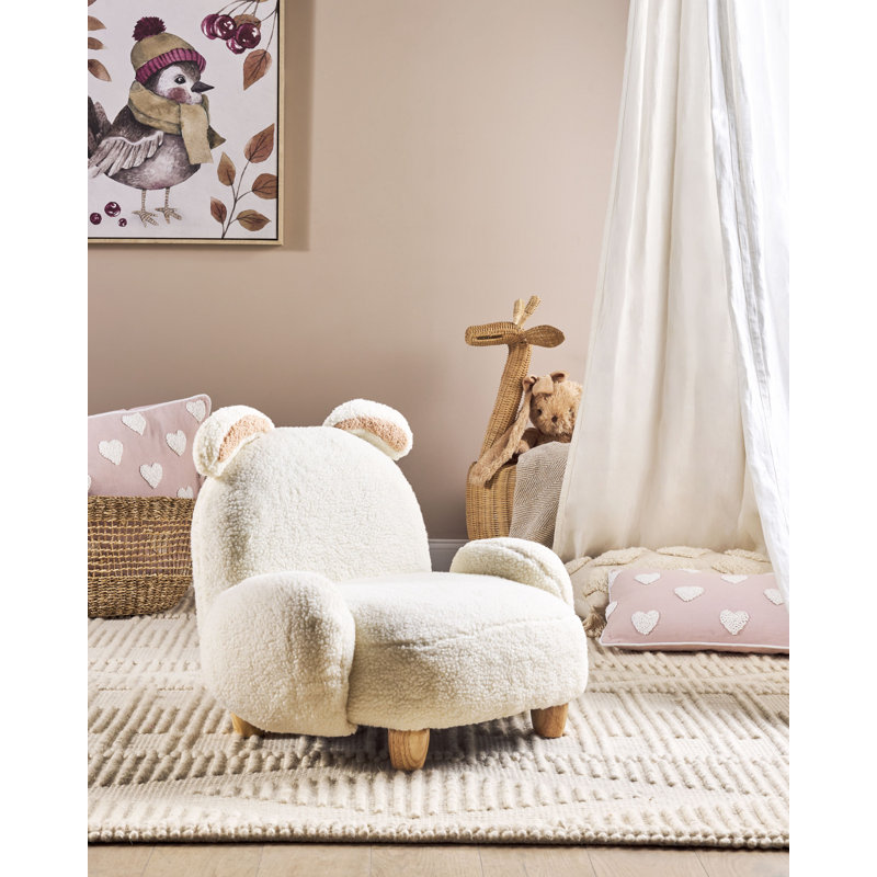 Duerr Upholstered Armchair, White