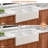 33'' L Ceramic Double Bowl Farmhouse / Apron Kitchen Sink with Sink Grids