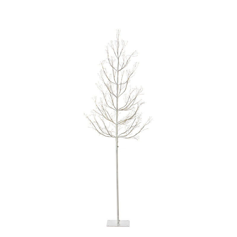 Tree Lot Artificial Christmas Tree, 6' H, White