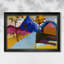 Kochel Straight Street, 1909 - Wassily Kandinsky - Toile encadrée sur mesure-1859055433-1859055540-1859055541
