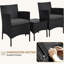 Argonne 2 Seater Rattan Conversation Set-512659918